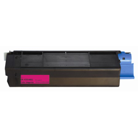 Premium 43034802 (Type C6) Compatible Okidata Magenta Toner Cartridge