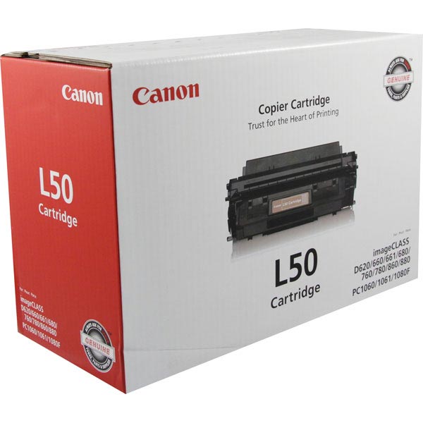 Canon 6812A001AA (Canon L50) OEM Black Copier Toner