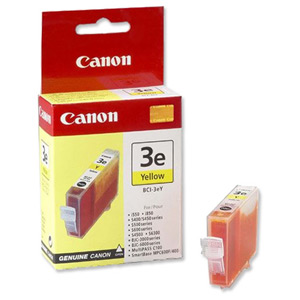 Canon 4482A003AA (BCI-3eY) OEM Yellow Inkjet Cartridge