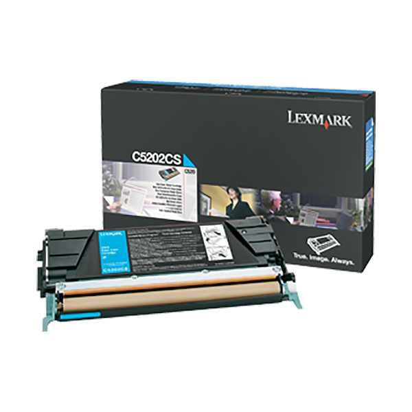 Lexmark C5202CS OEM Cyan Laser Toner Cartridge