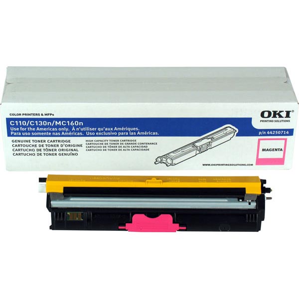 Okidata 44250714 OEM Magenta Toner Cartridge