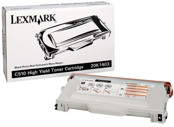 Lexmark 20K1403 OEM Black Toner Cartridge