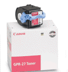 Canon 9643A008AA (GPR-27) OEM Magenta Toner Printer Cartridge