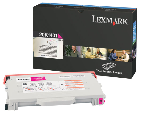 Lexmark 20K1401 OEM Yellow Toner Cartridge