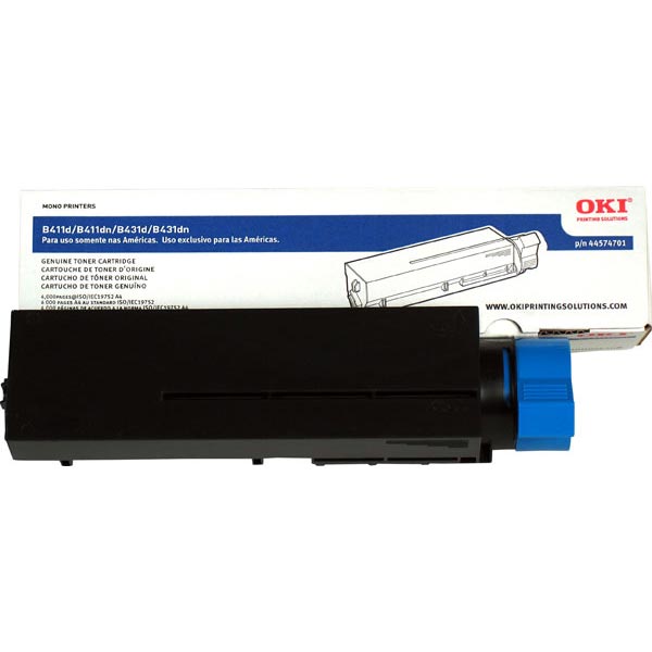 Okidata 44574701 OEM Black Toner Cartridge