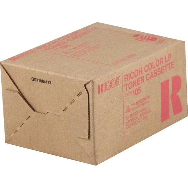 Ricoh 885374 (Type 105) OEM Magenta Laser Toner Cartridge