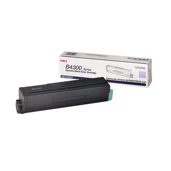 Okidata 42102901 OEM Black Toner Cartridge