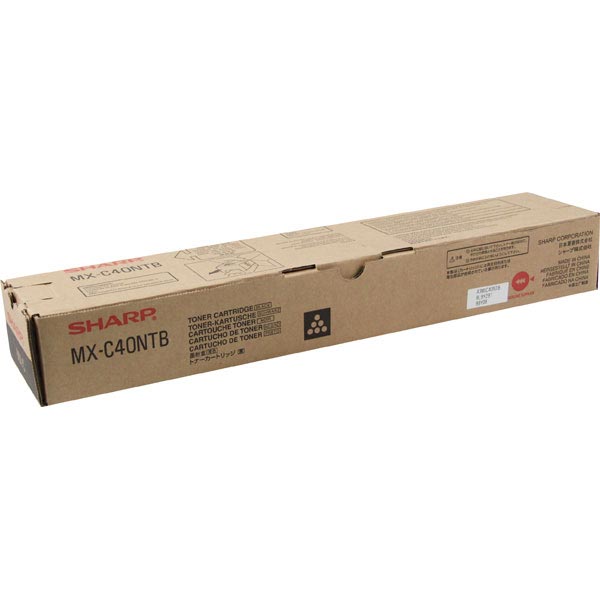 Sharp MX-C40NTB OEM Black Toner Cartridge
