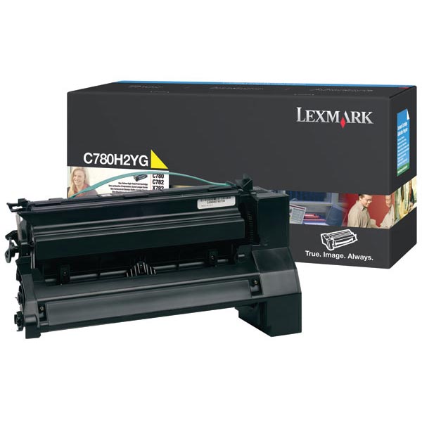 Lexmark C780H2YG OEM Yellow Print Cartridge