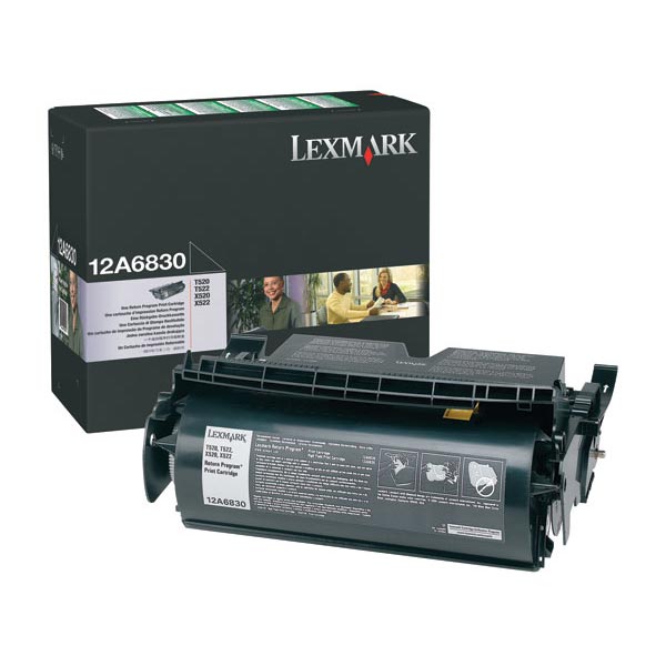 Lexmark 12A6830 OEM Black Print Cartridge