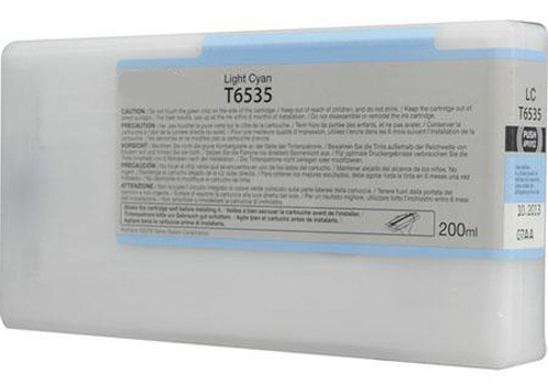 Premium T653500 Compatible Epson Light Cyan UltraChrome HDR Ink Cartridge