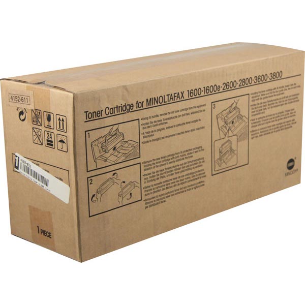 Konica Minolta 4152-611 OEM Black Toner Cartridge