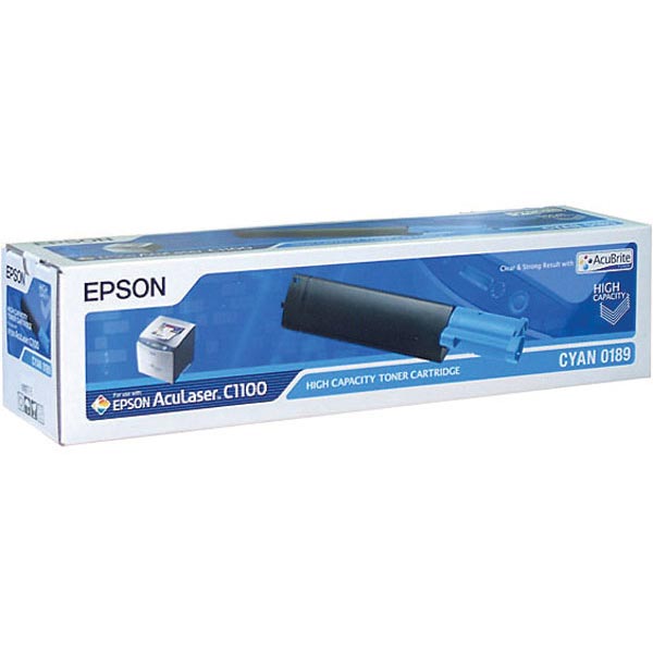 Epson S050189 OEM Cyan Toner Cartridge