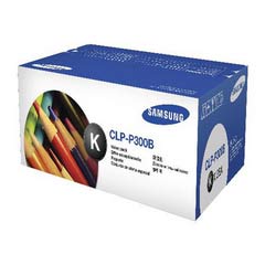 Samsung CLP-P300B OEM Black Laser Toner Cartridges (2 pk)