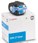 Canon 9644A008AA (GPR-27) OEM Cyan Toner Printer Cartridge