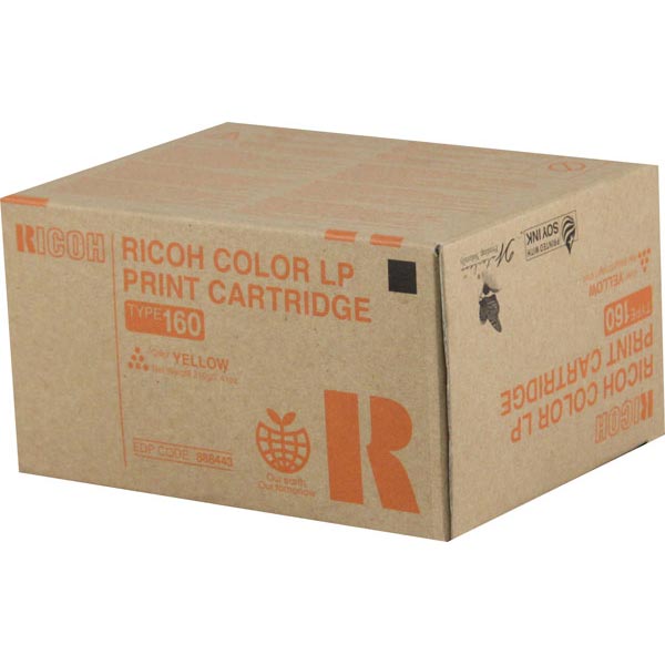 Ricoh 888443 (Type 160) OEM Yellow Copier Toner