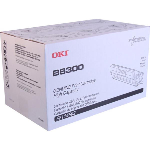 Okidata 52114502 OEM Black Toner Cartridge