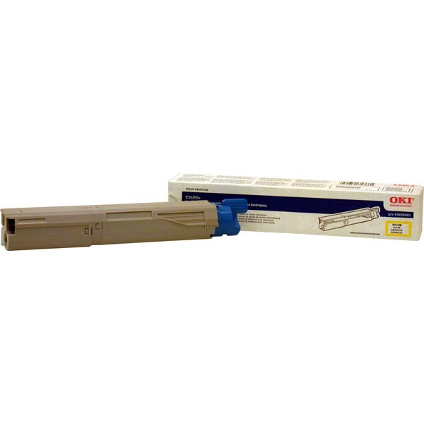 Okidata 43459401 OEM Yellow Laser Toner Cartridge