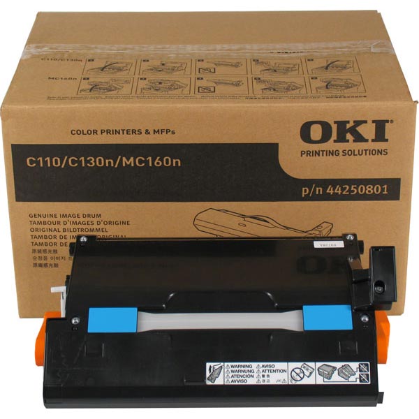 Okidata 44250801 OEM Black, Color Imaging Drum