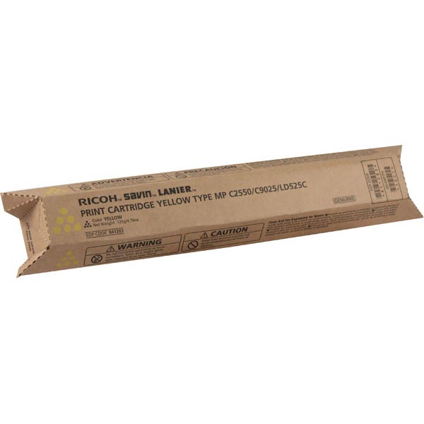 Ricoh 841283 OEM Yellow Laser Toner Cartridge