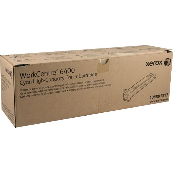 Xerox 106R01317 OEM Cyan Toner Cartridge