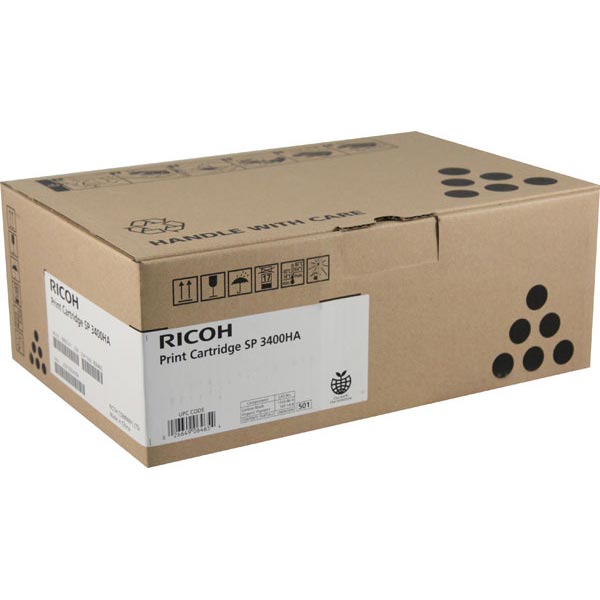 Ricoh 406465 OEM Black Toner Cartridge