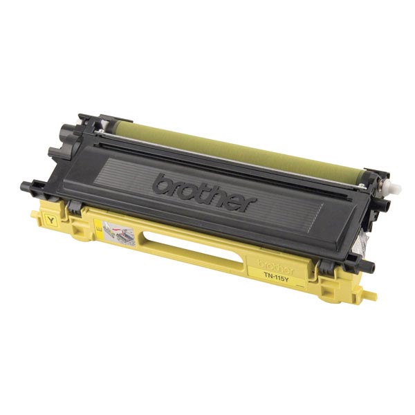 Brother TN-115Y OEM Yellow Toner Cartridge