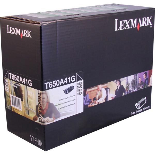 Lexmark T650A41G (TAA Compliant Version T650A11A) OEM Black Print Cartridge