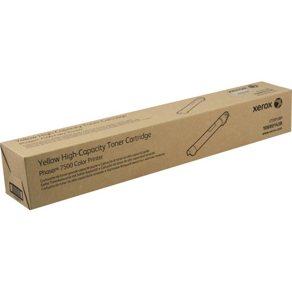 Xerox 106R01438 OEM Yellow Toner Cartridge