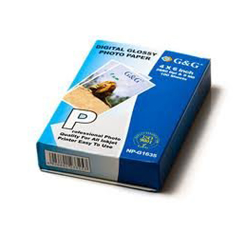 Universal NP-G1635 OEM White 4" x 6", 9 Mil, Premium Photo Glossy 100 sheets/pk