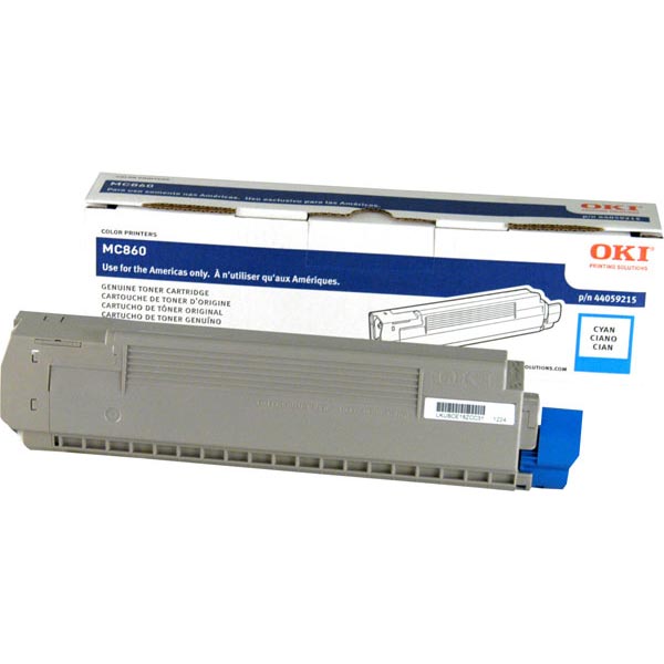 Okidata 44059215 OEM Cyan Laser Toner Cartridge