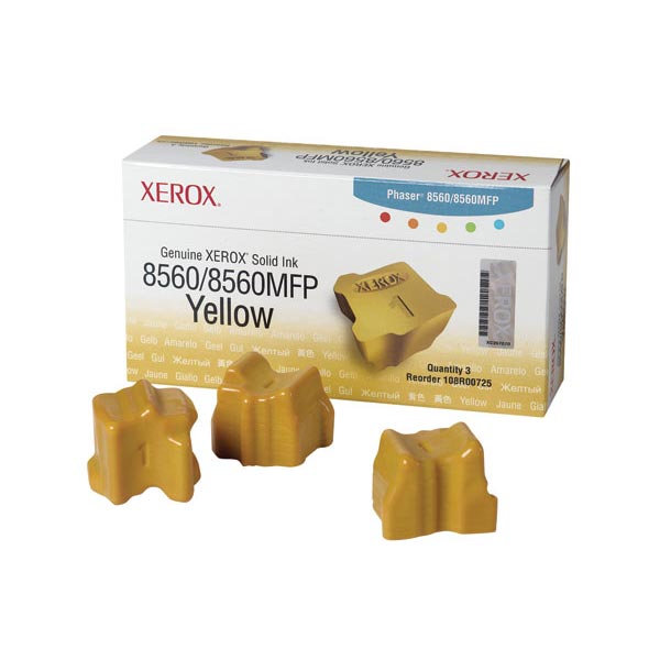 Xerox 108R00725 OEM Yellow Solid Ink Sticks
