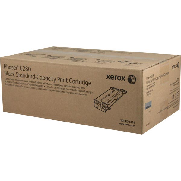 Xerox 106R01391 (106R01391) OEM Black Laser Toner Cartridge