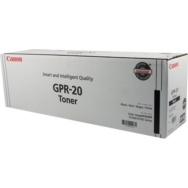 Canon 1069B001AA (GPR-20) OEM Black Laser Toner