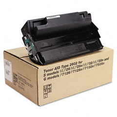Savin 9876 (Type 2602) OEM Black Laser Toner Cartridge