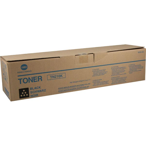 Konica Minolta 8938-505 (TN-210K) OEM Black Toner Cartridge