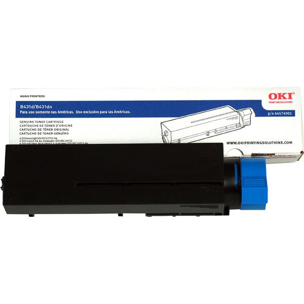 Okidata 44574901 OEM Black Toner Cartridge