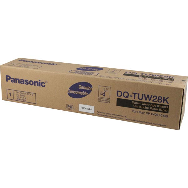 Panasonic DQ-TUW28K OEM Black Toner Cartridge