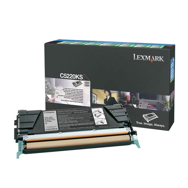 Lexmark C5220KS OEM Black Toner Cartridge