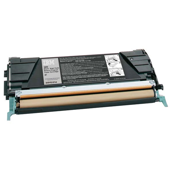 IBM 39V0314 OEM High Yield Black Toner Cartridge