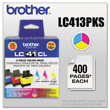 Brother LC-413 OEM Cyan, Magenta, Yellow Inkjet Cartridge (3 pk)