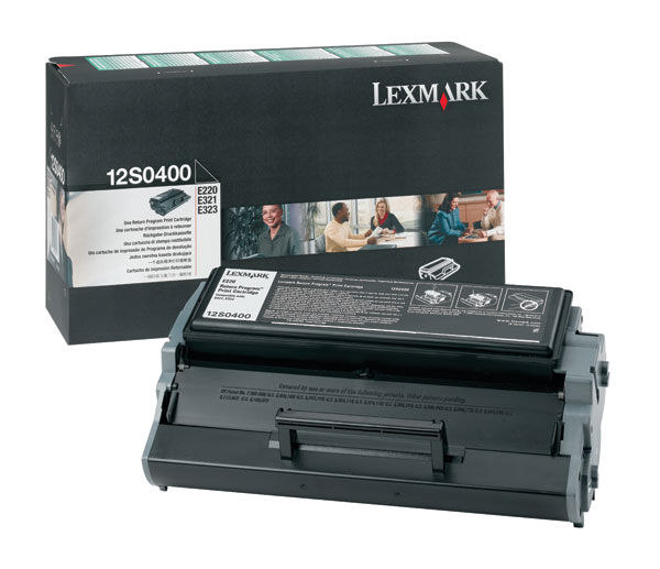 Lexmark 12S0400 OEM Black Print Cartridge