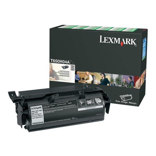 Lexmark T650H04A OEM Black Print Cartridge