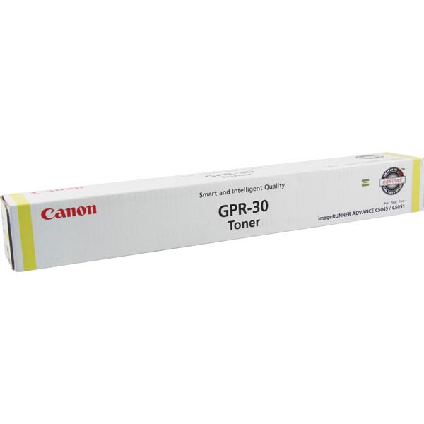 Canon 2801B003AA (GPR-30Y) OEM Yellow Toner Cartridge