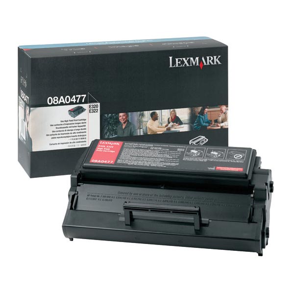Lexmark 08A0477 OEM Black Toner Cartridge