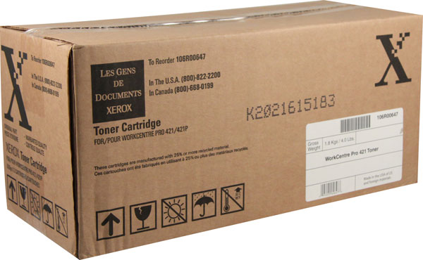 Xerox 106R647 OEM Black Toner Cartridge