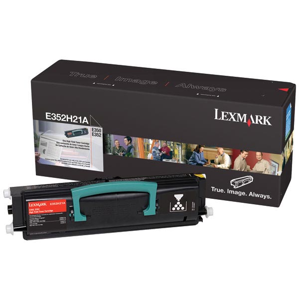Lexmark E352H21A OEM Black Toner