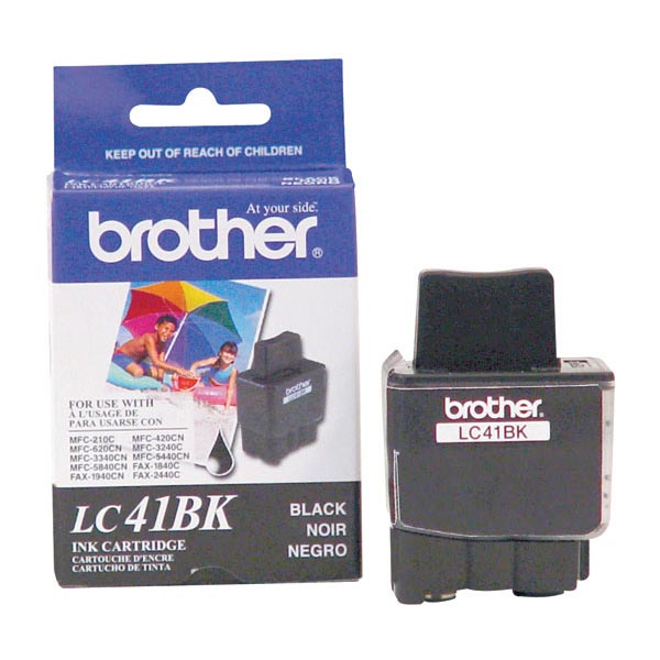 Brother LC-41BK OEM Black Inkjet Cartridge