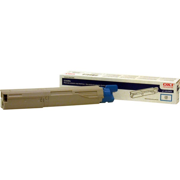 Okidata 43459403 OEM Cyan Laser Toner Cartridge