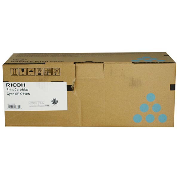 Ricoh 406345 (Type SPC310A) OEM Cyan Toner Cartridge